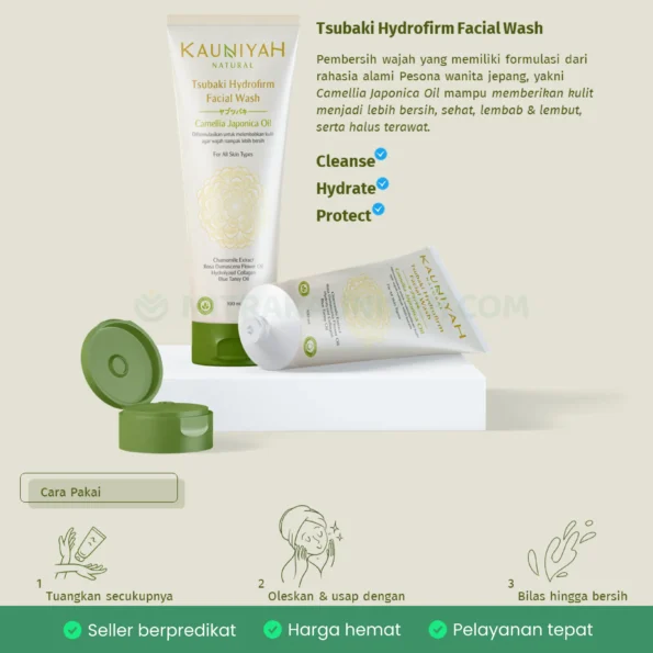 Tsubaki Hydrofrim Facial Wash