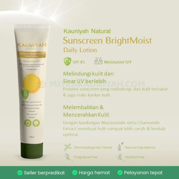 Suncreen BrightMoist Daily Lotion