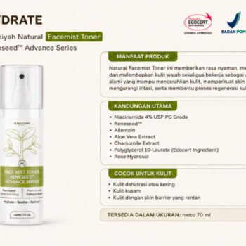 NEW Facemist Toner Reneseed Advance Series